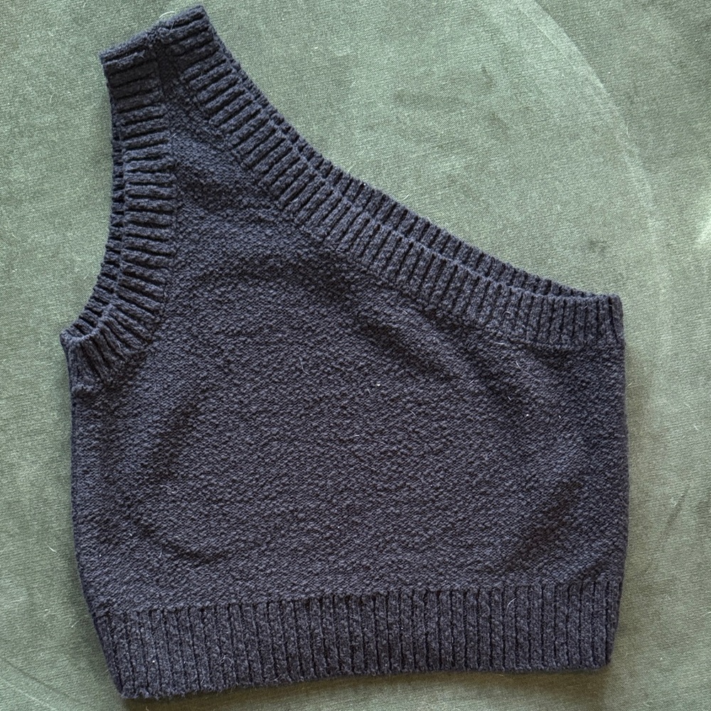 Madewell Charcoal Knit Sweater NWOT